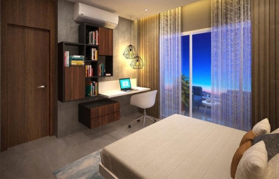 Bedroom Interior Design in Vishnu Garden